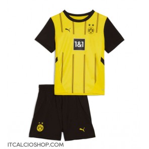 Borussia Dortmund Prima Maglia Bambino 2024-25 Manica Corta (+ Pantaloni corti)